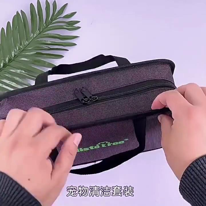 Набор для чистки домашних животных из 9 предметов Набор расчесок для животных Ножницы для стрижки собак Щетка-иголка Ножницы для ногтей Гребень для кошек перчатка для поглаживания кошек