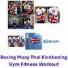 British UK United Kingdom England Boxing Muay Thai MMA T-shirt National Flag 3D Print Training Unisex Men Women Fitness Sport Workout