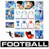 Футбольная куртка Captain Tsubasa Atom Hutton с капюшоном, толстовка с принтом из мультфильмов и анимации, быстросохнущая винтажная униформа с длинным рукавом