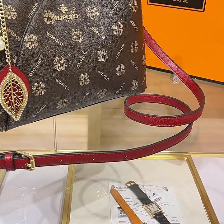 W. D. Женская сумка POLO для пожилых людей с пресбиопией, новинка 2023 года, женская универсальная ручная сумка через плечо на одно плечо для женщин среднего возраста