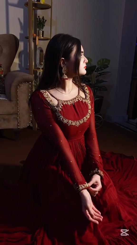 Launching New Đěsigner Party Wear Look Fancy Gown, Dupatta & Bottom Set