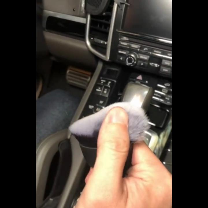 3PCS Car Detailing Brush Super Soft Auto Interior Detail Brush With Synthetic Bristles Car Dash Duster Brush Accessories