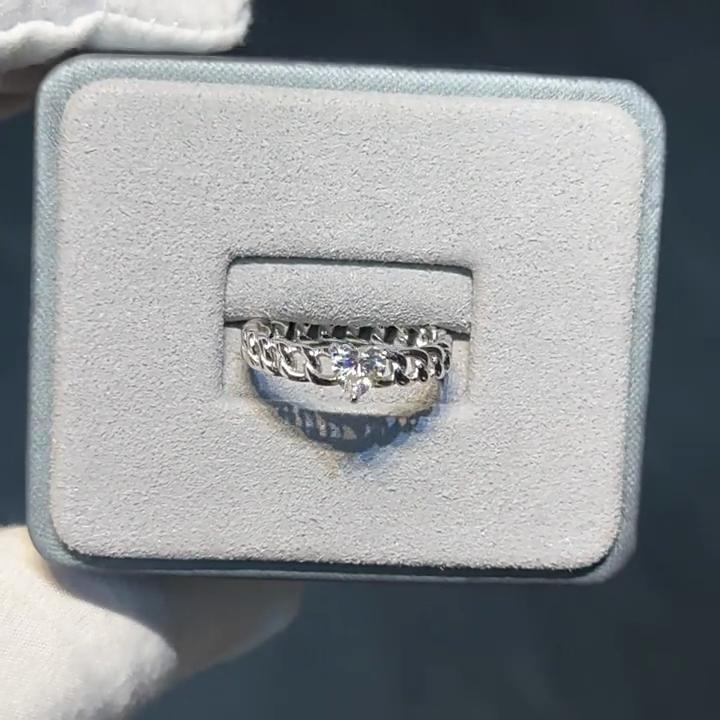 Vinregem 100% стерлинговое серебро 925 пробы 3EX VVS1 D цвет огранка сердце 5 мм 0.5ct настоящий муассанит бриллианты кольцо для женщин свадебная вечеринка ювелирные изделия подарки