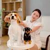 Реалистичная Плюшевая Собака с Короткой Шерстью для Детей и Коллекционеров