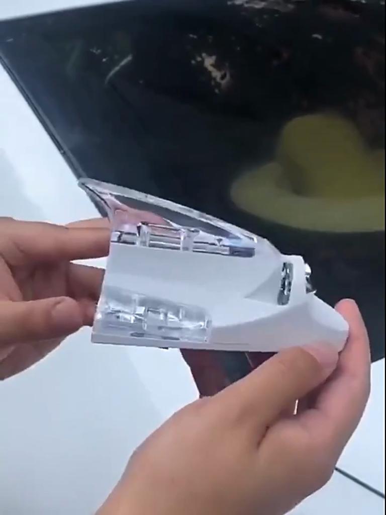 Автомобильный Стайлинг Ветро и Энергия Акулий Плавник Форма Приемная Антенна Светодиодная Предупреждающая Мигающая Лампа