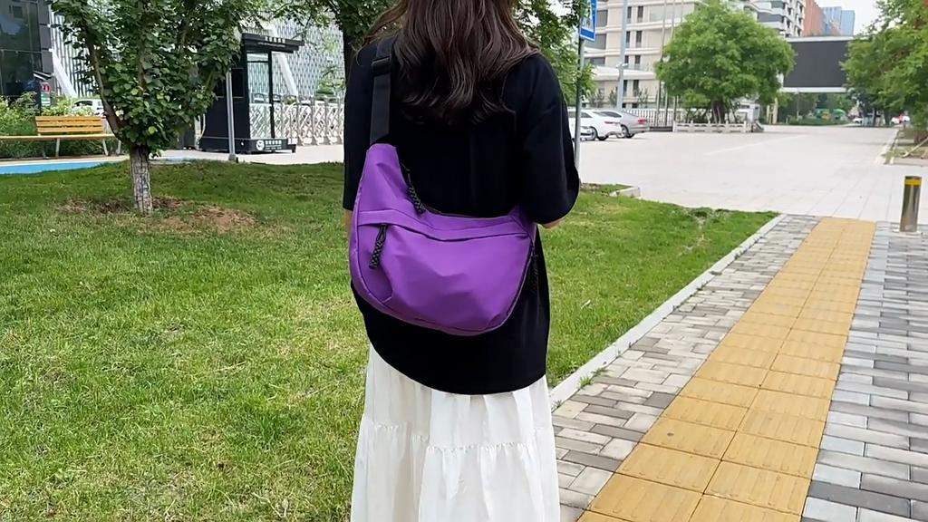 Модная сумка через плечо большой емкости для поездок на работу, новая повседневная универсальная сумка-тоут в спортивном стиле из нейлона