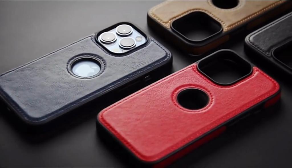 Ultra Thin Slim Leather Phone Case For iPhone 14 13 12 11 Pro Max XS XR X SE 7 8 Plus Shockproof Bumper Soft Business Back Cover