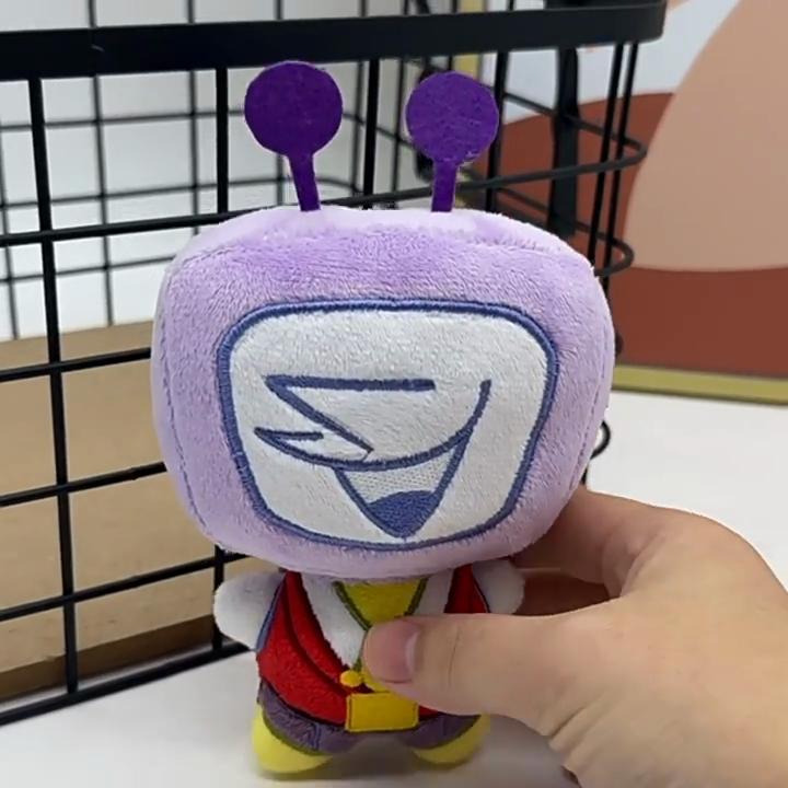 Плюшевая игрушка-животное Tenna из ткани с коротким ворсом для коллекционеров и детей
