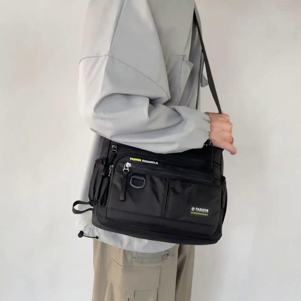 Men Crossbody Bags Male Nylon Shoulder Bags Boy Messenger Bags Man Handbags for Travel Casual Large Bag