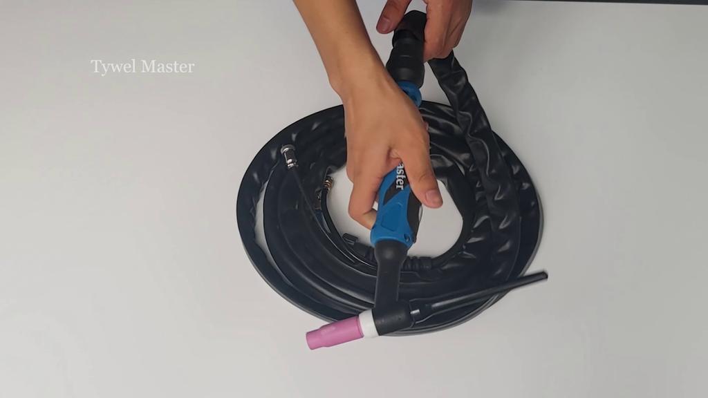 WP18 Горелка TIG GTAW Газовая вольфрамовая сварочная горелка с водяным охлаждением Сварочная горелка TIG WP-18