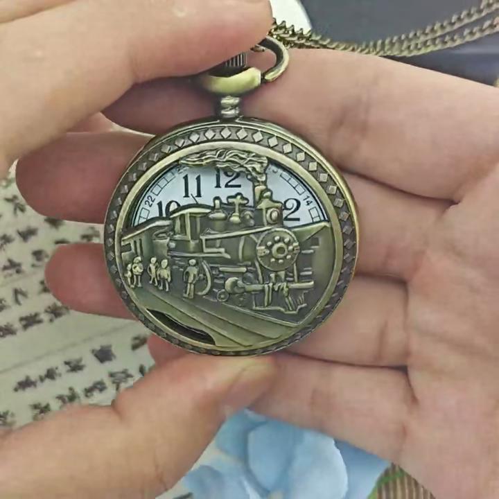 Винтажные Ретро Мотоцикл Мотоцикл Чоппер Америка Шоссе Маршрут 66 Мать Дорога Кварцевые Карманные Часы Мужские Ожерелье Подвеска Часы Цепочка Классический Циферблат Подарок