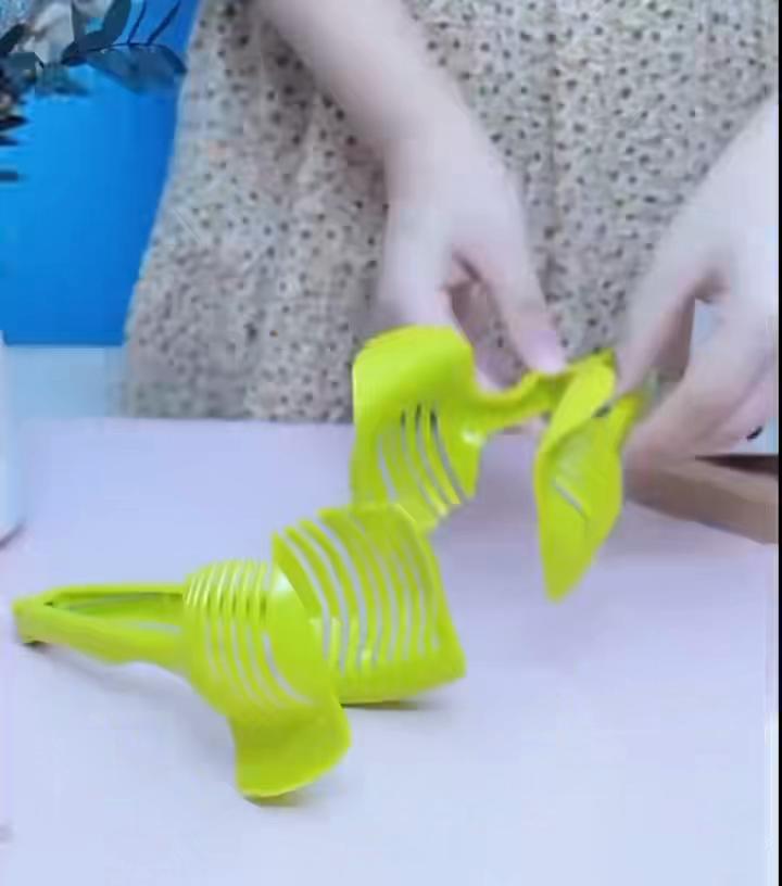 Пластиковые ломтики картофеля, измельчители томатов, инструменты для фруктов и овощей, держатель для резки лука и лимона