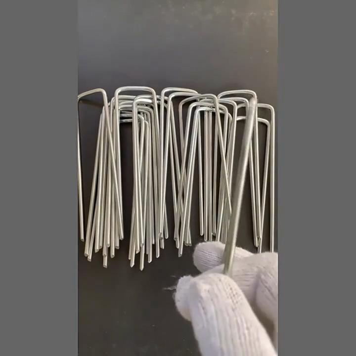 10-40 шт. Садовые скобы Пластиковые шайбы-буферы Колышки для сада Колья Анкеры для ландшафтного дизайна Заземление Садовый газон Фиксирующие гвозди