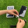 Портативное солнечное зарядное устройство с быстрой зарядкой USB-C для iPhone Samsung Power Banks Кемпинг Пеший туризм Аварийный источник питания EESBAO