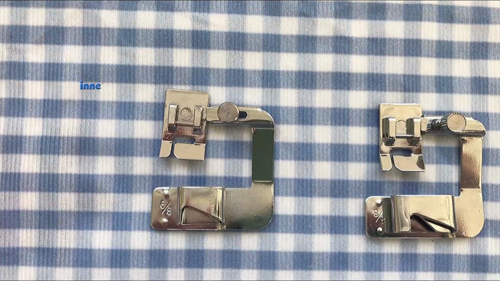 Аксессуары для швейных машин INNE, 3 шт., прижимная лапка, материал, набор пресс-лапок для проката