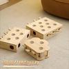 Solid Wood Cat Toy Self-hi Boredom Relief Artifact Mouse Doll Whack-a-mole Cat Stick Simulation Plush Toy Products