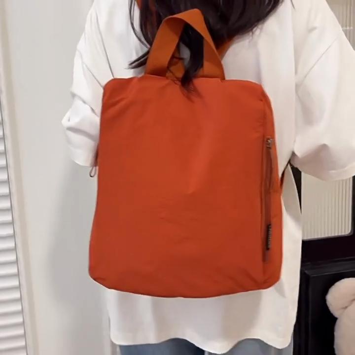 Легкий нейлоновый дорожный рюкзак для женщин с дышащей конструкцией и большой вместимостью для повседневного использования