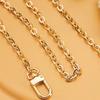 Purse Chain Strap Crossbody Chain Shoulder Bag Replacement Strap with Metal Buckles DIY Purse Making