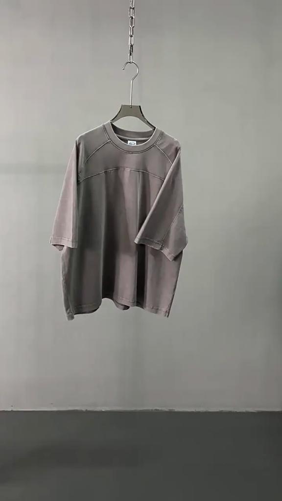 285 г/м² 100% хлопок стираная футболка с индивидуальным рисунком принт мужские футболки персонализированная футболка