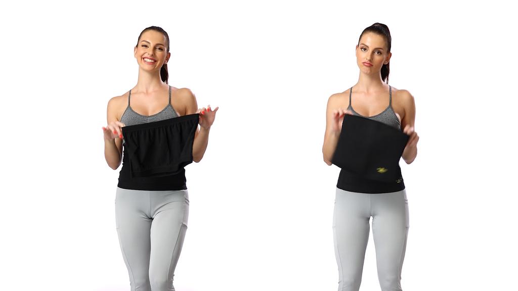 Women Belly Sweat Band Waist Trimmer Belt Fat Burning Stomach Wraps Weight Loss Slimming Body Shaper Sauna Waist Trainer Corset