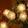 30 Вт светодиодная оптоволоконная гирлянда на батарейках рождественское украшение для вечеринки новогодний декор искусственные цветы гирлянда