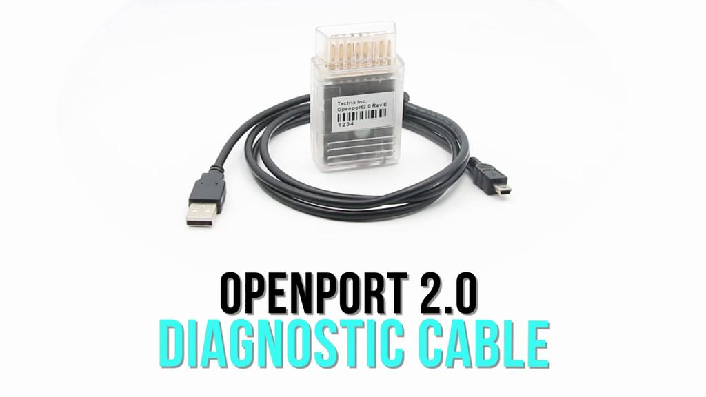 Tactrix Openport 2.0 ECU Tuning Tool OBD 2 Car Diagnostic Scanner Open Port ECUFLASH Auto OBD2 J2534 Full Chip