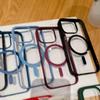 Прозрачный магнитный чехол для беспроводной зарядки Magsafe для iPhone 15 14 13 11 12 Pro Max X XR XS, силиконовый бампер, прозрачный жесткий чехол для ПК