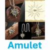 Necklace Pendant Ancient Egypt Egyptian Sun Eye Amulet Talisman Power Protect Health Jewelry Accessories