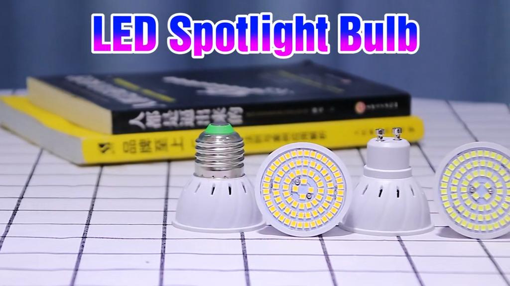 GU10 LED Light Bulb E27 Spotlight MR16 Ceiling Lamp E14 Living Room Chandelier AC220V GU5.3 For Home Bedroom Indoor Lighting B22