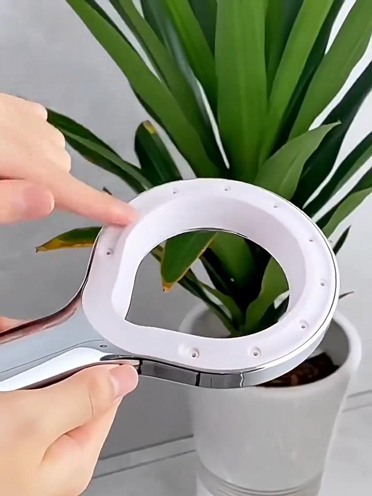 Ring-shaped High Pressure Shower Head Bathroom Boosting Shower Head Rainfall Shower Head for Travel Water Saving Bathroom Accessories