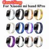 Для Xiaomi Mi Band 8 Pro Ремешок из нержавеющей стали Металлический ремешок Защитный чехол-рамка для mi band 8 pro Защитный браслет Каркасы