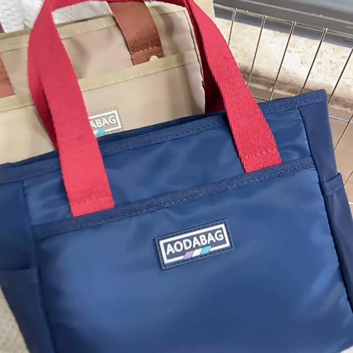 Повседневная женская сумка-тоут, классические сумки на плечо большой вместимости, Оксфорд, модная легкая дорожная сумка 2024, сумки для мам