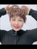 Woman Short Curly Hair Reissue Block Ncrease The Amount Of Hair On The Top Of The Head To Cover The White Hair Hairpiece