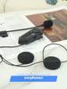 Гарнитура для шлема мотоцикла Bluetooth 5.3, водонепроницаемость IPX6, звонки без помощи рук и воспроизведение музыки, универсальная совместимость со шлемом