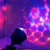 Мини USB Автомобильный Светодиодный Атмосферный Светильник с RGB Автоматическим Вращением Сценический Диско Ночник для Автомобиля Рождественское Украшение KTV Домашняя Вечеринка Бар