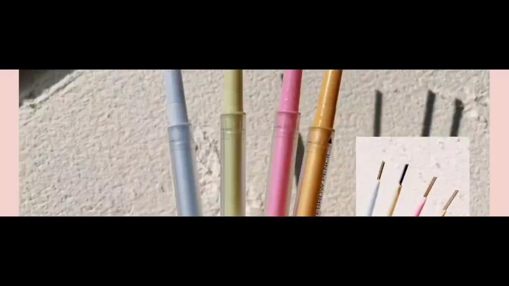 Double Head Eyebrow Pencil Thin Head Waterproof, Sweat Resistant, Non-smudgeon Natural Three-dimensional Lasting Student Cosmetics Beauty Products