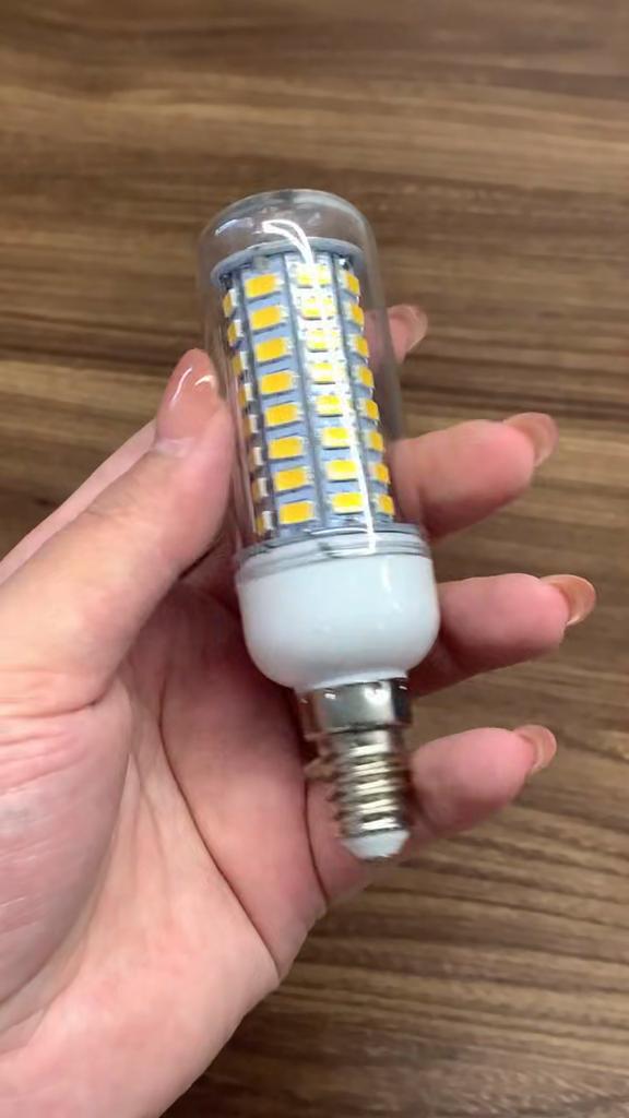 HOMZY 7-15W E27 LED Lamp E14 LED SMD5730 220V Corn Light Bulbs 24 36 56 72 LEDs Lamparas LED Chandelie for Home Decor Ampoule Led Light