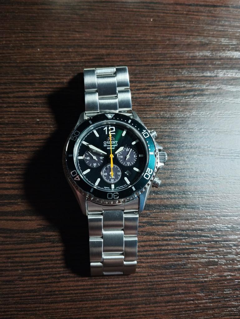 Orient Mako RN-TX0204E Solar Panda Green Japan Купить дешево на Joom