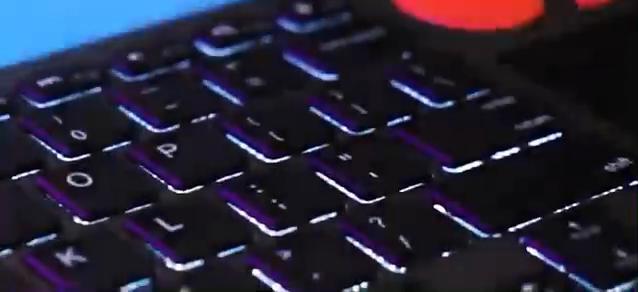 Беспроводная Bluetooth-клавиатура с сенсорной панелью, 7 цветов с подсветкой, 2,4 г, перезаряжаемая клавиатура с трекпадом для Smart TV, iOS iPhone/IPad