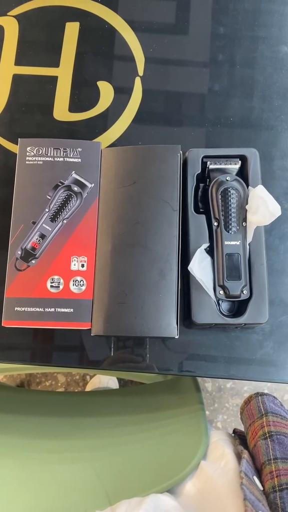 SOLIMPIA Hair Clippers Cordless Beard Trimmer for Men Professional Hair Trimmer Electric Barber Clippers Grooming Kit for Hair