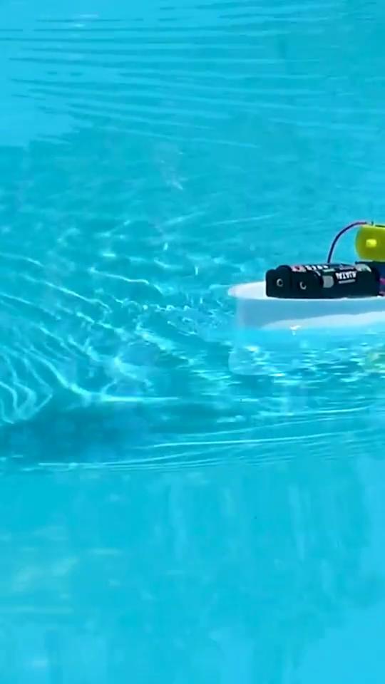Self Made Electric Boat Assembly Material Set Children Educational Toys For Kids Science Learning And Creativity