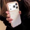 Однотонный чехол для мобильного телефона IPhone17 Apple 16promax с горошком, подходит для 14, простой японский и корейский стиль, 13, прозрачный, 15, мягкий Ke