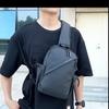 Waterproof Nylon Sling Chest Bag, Lightweight Multi Pocket Crossbody Backpack For Men Outdoor Sports Daily Travel