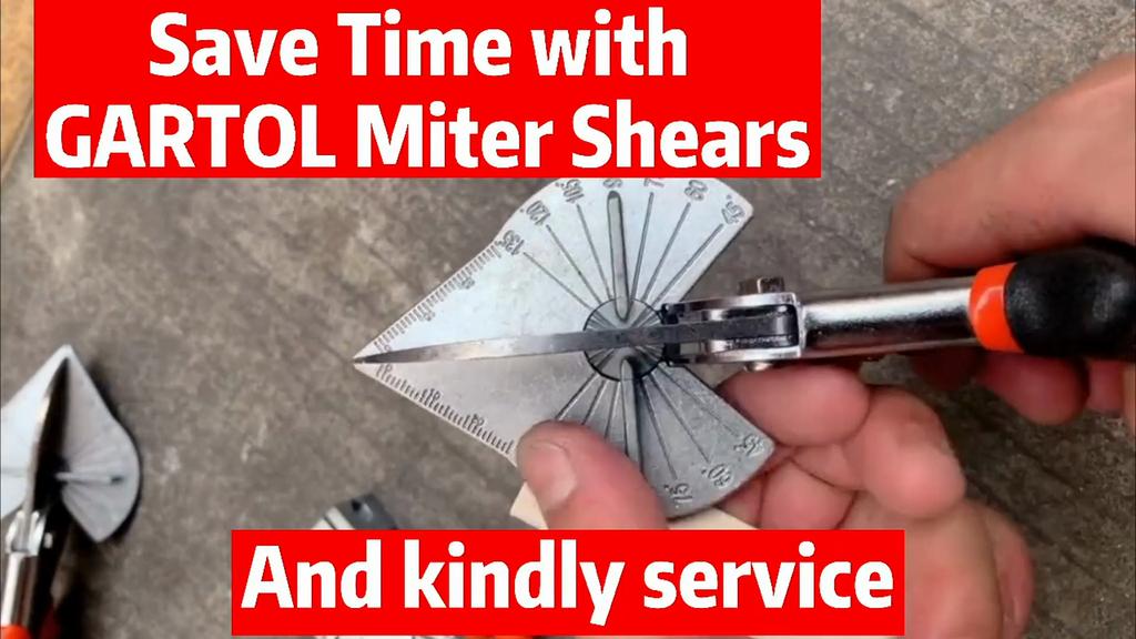 Cutting Tools, Multi Angle Miter Shear Cutter Cuts 45 To 135 Degree Miter Snips Cutting Tool,Best Utility Scissors (Miter Shears)