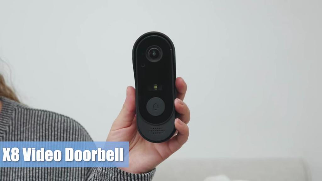 Smart X8 2.4G WiFi дверной звонок видеодомофон 4.3" ЖК-экран домашняя безопасность умный дверной звонок домофон ИК ночное видение умный глазок