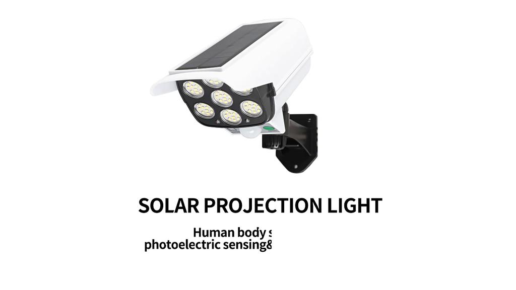 77 LEDs Outdoor Solar Lights Motion Sensor Security Dummy Camera Wireless P65 Waterproof Solar Lamp 3 Modes for Home Garden