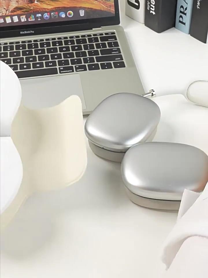 Совместимо с чехлом для наушников AirPods Piston, Полное покрытие, Магнитный тип, Чехол для наушников AirPods Max 2-го поколения (для режима сна)