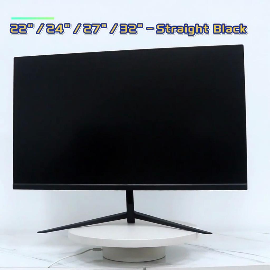 24 Inch Computer Monitor - FHD 1080P IPS Monitor 75Hz LED Monitor 99% sRGB HDMI VGA Tilt Adjustment Machine Black HA240-1K-75hz
