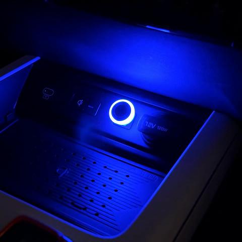 Светодиодная подсветка салона автомобиля с питанием от USB и множеством цветовых опций