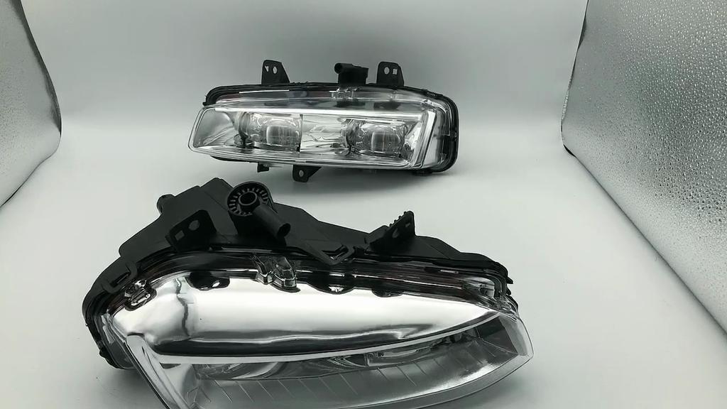 LED DRL Fog Lights for Land Rover Range Rover Evoque 2011-2015 1 Pair Clear LED Daytime Running Light Fog Light Headlight